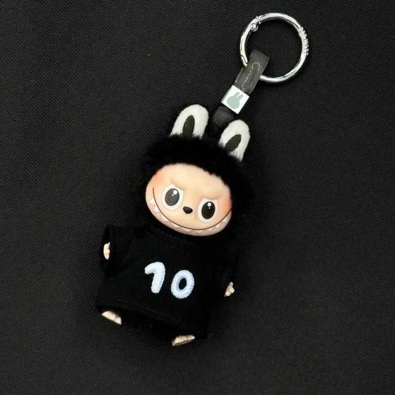 لدمى Labubu 4.0 V1 V2 V3 V4 الذكرى العاشرة المطرزة تي شيرت قصير الملابس ل Ropa Labubu الزي الملابس والاكسسوارات #3