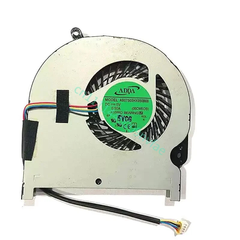 Replacement New Laptop CPU Cooling Fan for Toshiba P55W-C P55W-C5200D L55W-C E45W-C Series AB07505HX050B00 DC5V 0.5A Fan 0.1