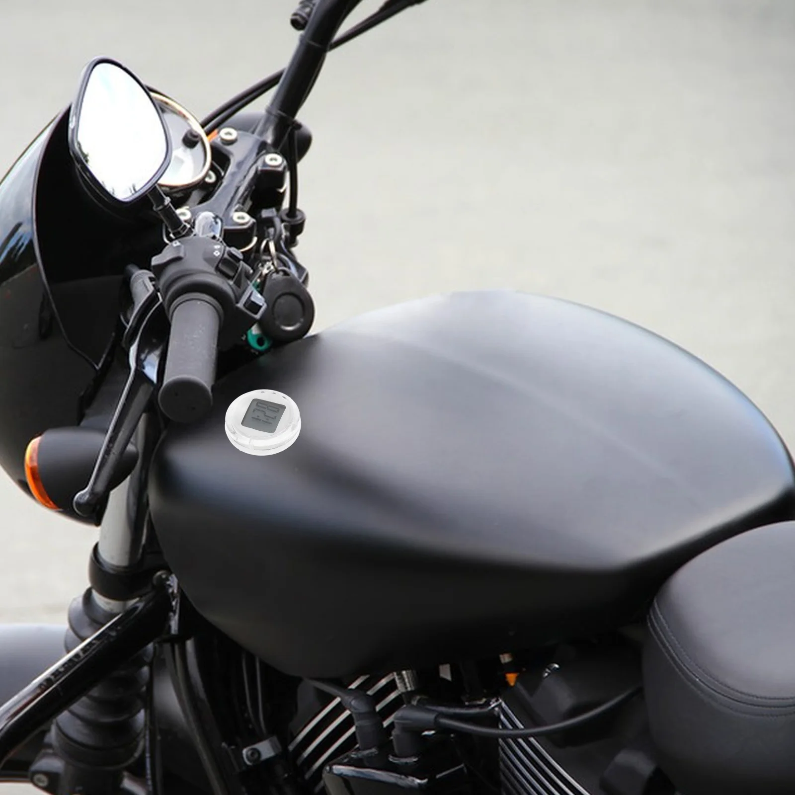 

Car Dashboard Mini Electronic Clock Waterproof Self-Adhesive Small Size Digital Clock for Motorcycle Scooter Bike Auto Interior