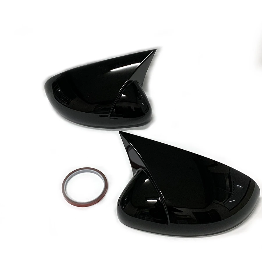 ABS Sticking Side Mirror Cover For Honda City 2021 - 2022 Auto Rearview Ox Horn Mirror Door Rearview Mirror Cover