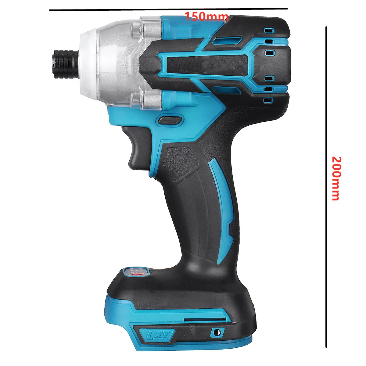 Brushless Cordless Electric Impact Wrench Electric Screwdriver 1/2 inch Wrench Power Tools Compatible for Makita 18V Battery