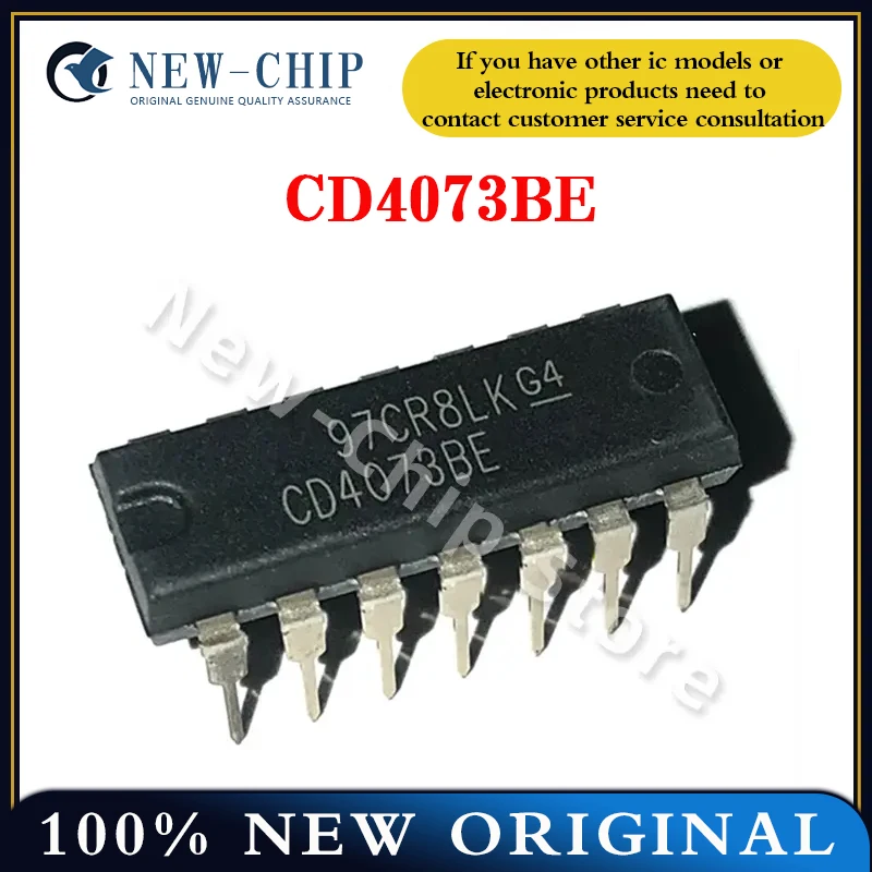 

5 шт.-200 шт./лот CD4073BE DIP-14 новый оригинальный
