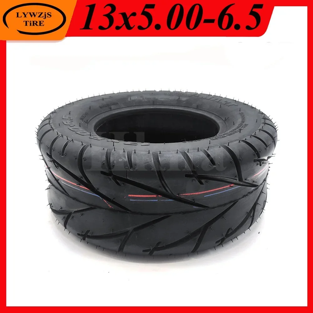 13x5.00-6.5 Vacuum Tire 13*5.00-6.5 Tubeless Pneumatic Tire for Motor Wheel FLJ K6 Electric Scooter E Kicker Parts