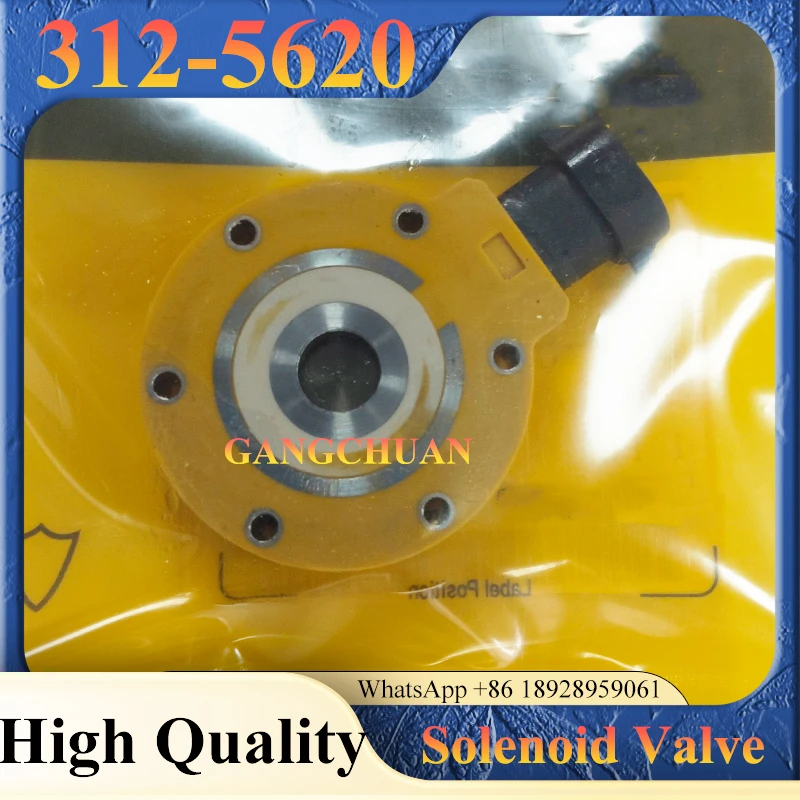 

Electronic Solenoid Valves 312-5620 3125620 For Caterpillar Excavator E320D Excavator Spare Parts