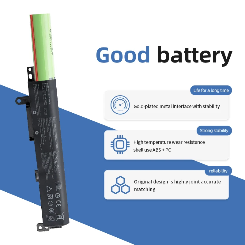 Imagem -03 - Suozhan-bateria do Portátil para Asus Vivobook 15 Novo 10.8v 36wh A31n1730 3inr19 66 A560ud F560ud F560 K560ud R562ud X560ud