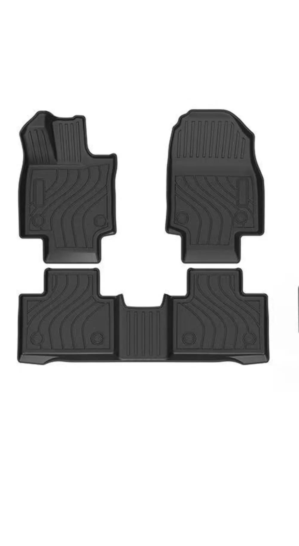 For 2023 Lexus RX NEV (LHD) TPE car rubber floor mats: waterproof, wear-resistant, environmentally friendly, and odorless.