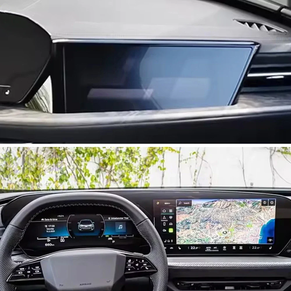 Für Audi Q5 2025-2026 Vorgeschnittene TPU PPF Schutzfolie Mittelkonsole LCD-Display Kratzschutz Innenraum-Schutzzubehör – Detail 4