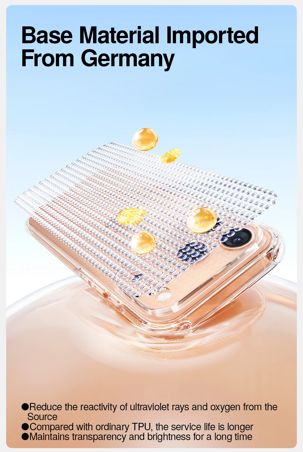 SmartDevil Transparente Handyhülle für iPhone 18 Pro Max 18 Pro 17 Weiche Rückabdeckung Airbag-Schale für iPhone 17 Pro Max Sturzsicher – Detail 7
