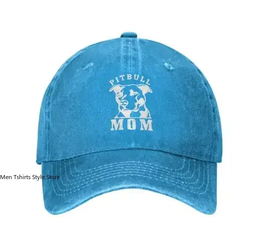 Best Selling 2020 Summer new print Cowboy Hats Summer Beach Women's Dog Mom Adjustable Vintage Washed Baseball Cap Denim Dad Hat