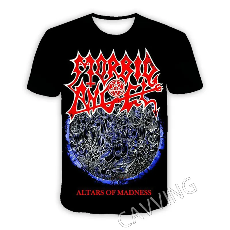 New Fashion Women/Men's 3D Print  Morbid Angel Rock   Casual T-shirts  Hip Hop Tshirts Harajuku Styles Tops Clothing    T01