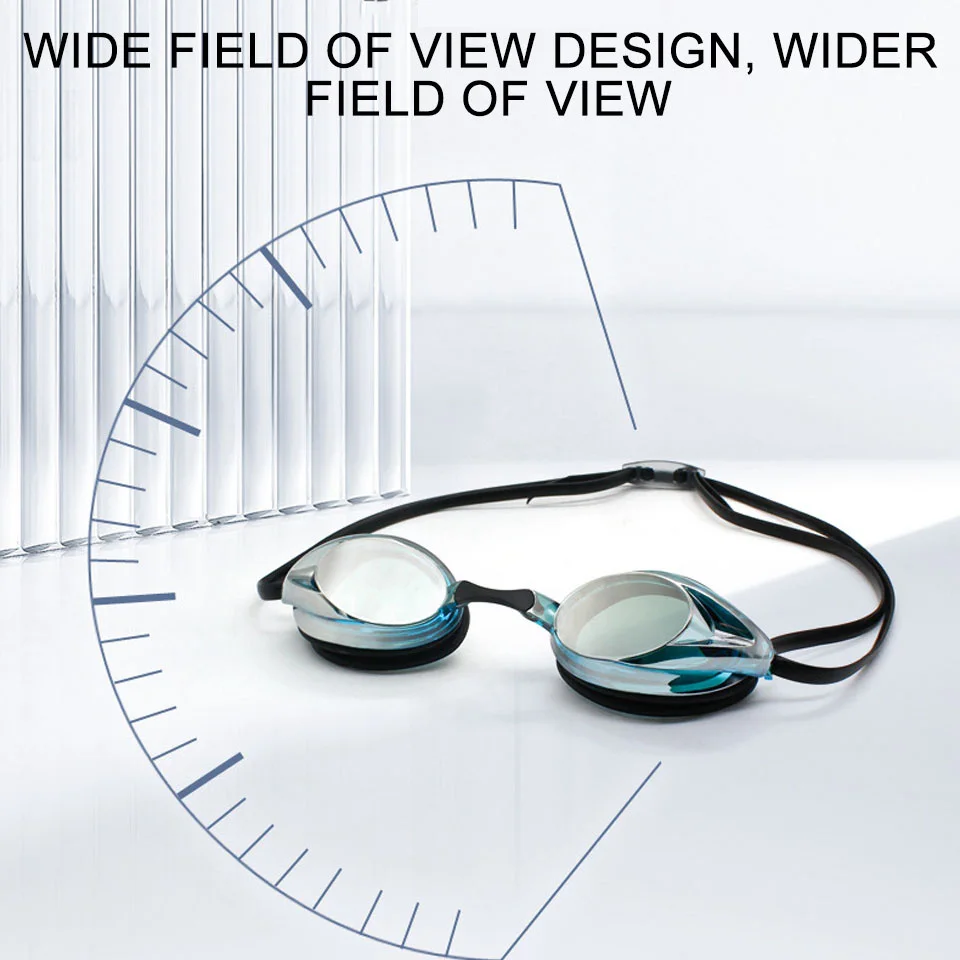 AOLIKES Professional Swimming Goggles Anti-Fog Waterproof UV Protection Silica Gel Diving Glasses Men Women Eyewear Swimming