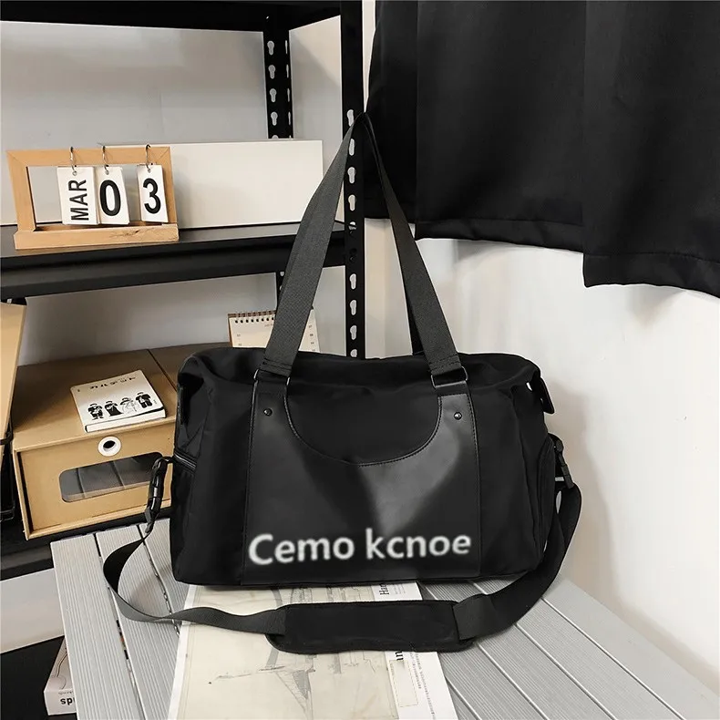 Summer New Oxford Cloth Dry and Wet Separation Large Capacity Fitness Swimming Bag Training Sports Handbag Travel Duffel Bag