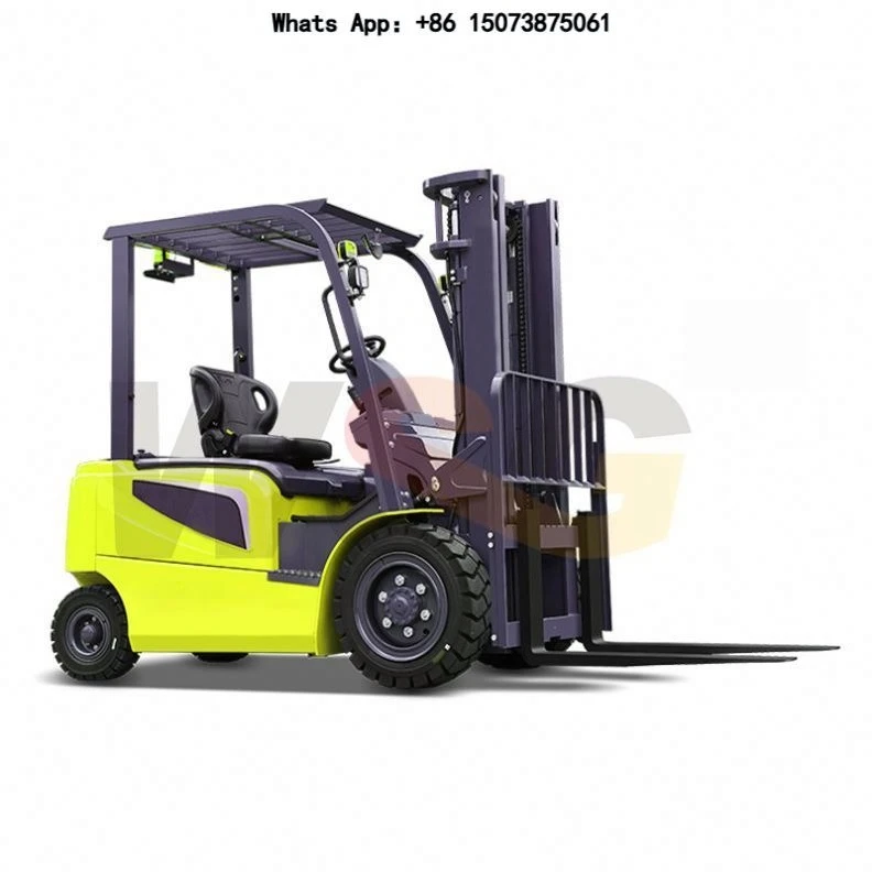 Semi-electric pallet stacker forklift walking, core motor components provide manual power for the construction industry