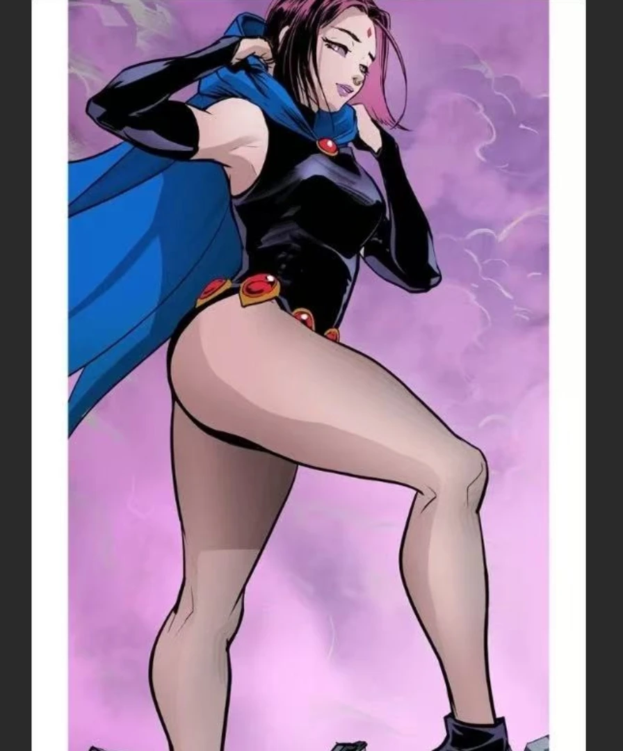 

Raven from Teen Titans Cosplay Costume Anime Stage Outfit Set