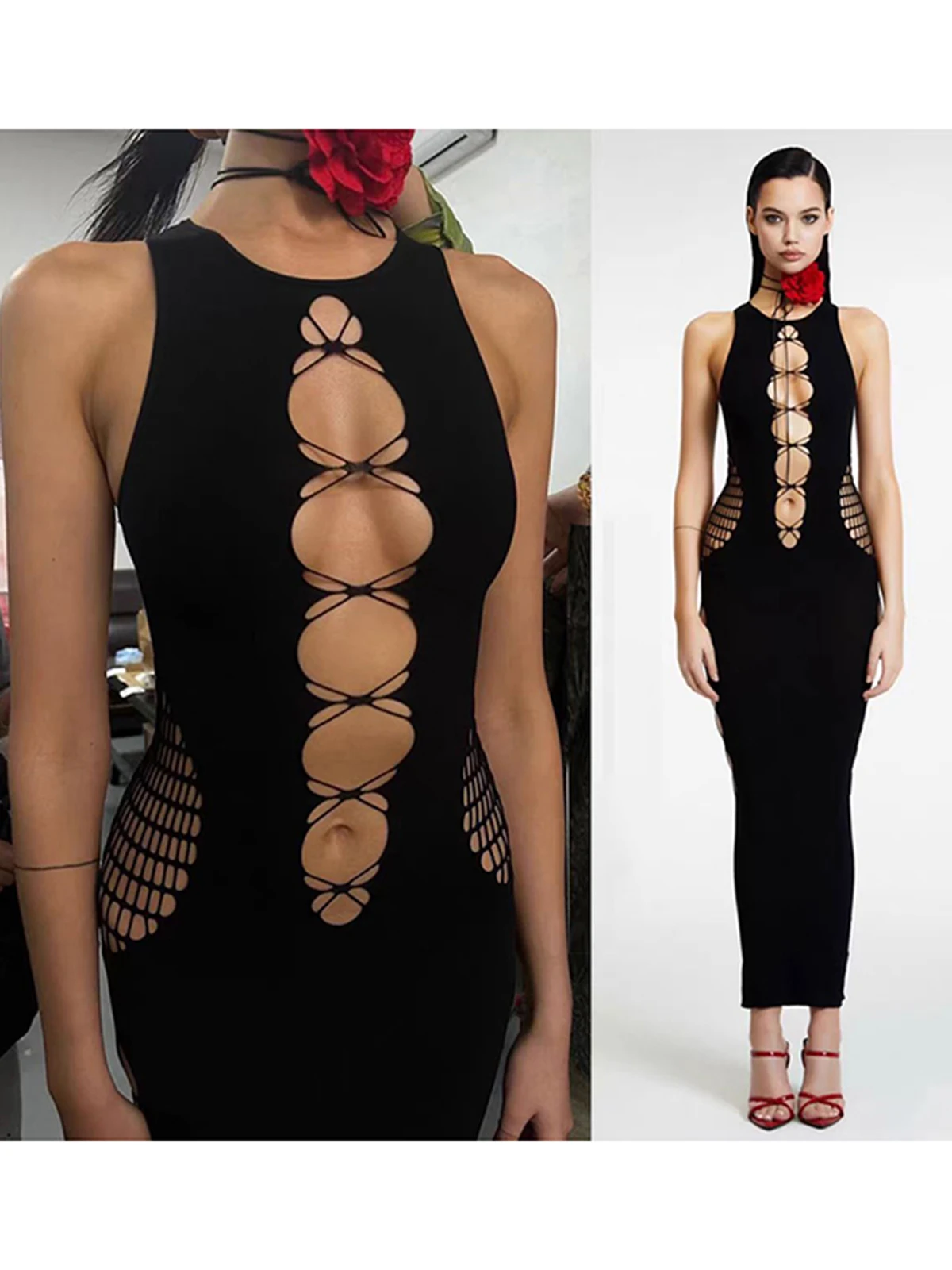 Abiti aderenti Notte Donna Autunno Contoured Fit Pannelli Business Office Lady Professionale Elegante Abbigliamento da lavoro Pendolarismo Forma Vibe