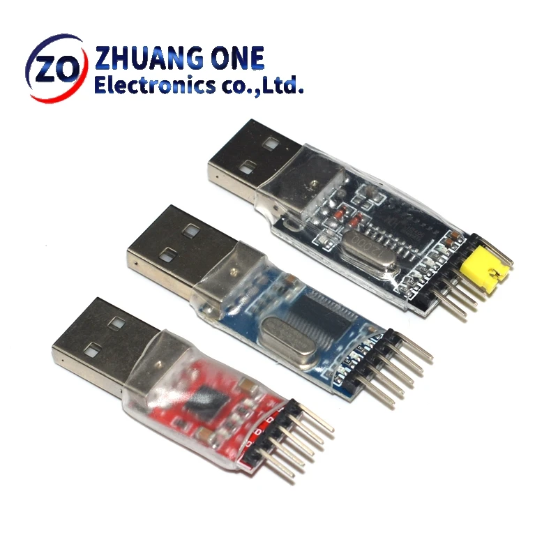3 шт./лот = 1 шт. PL2303HX + 1 шт. CP2102 + 1 шт. CH340G USB для TTL для arduino PL2303 CP2102 5PIN USB для TTL модуля UART