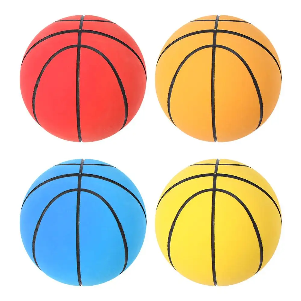 Buntes Sportspielzeug für Kinder, 6 cm, Stressabbau für Sprungbälle für Erwachsene, Anti-Angst-Mini-Basketbälle, Hüpfbälle