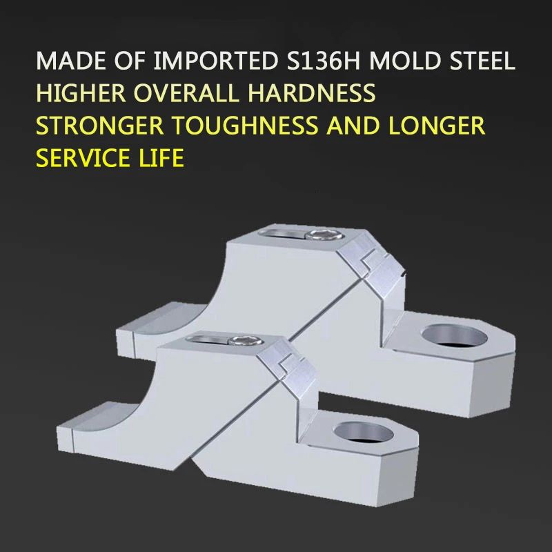 Imagem -03 - Multi-estação Precisão Vise Clamp One-way Heavy-duty Toad Alicadores Cnc Mold Processamento Side-fixo Anti-urdidura