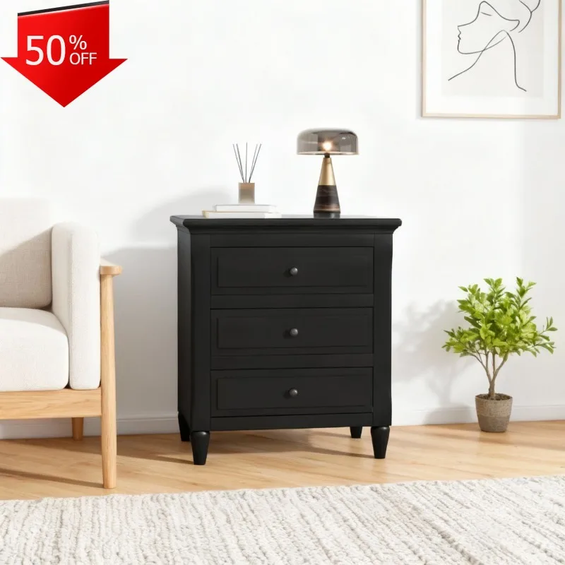 

Contemporary Side Table Modern Bedroom Furniture Nightstand Drawer Storage Organizer Bedside Table Aparador Small Furniture