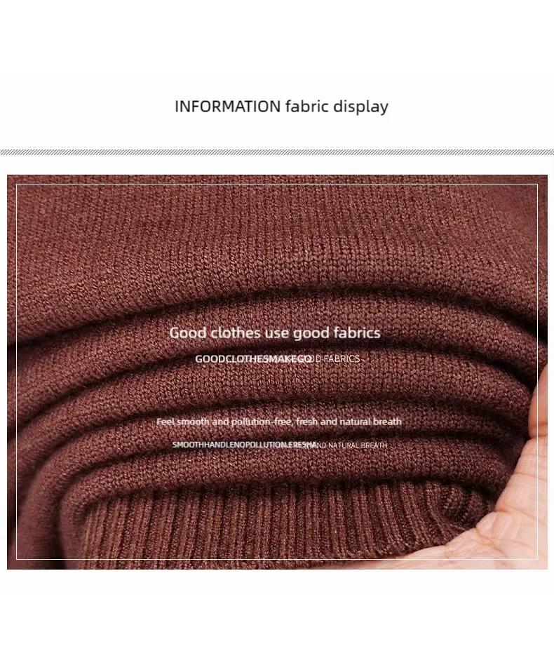 Hochwertiger Herren Falscher Zweiteiler Langarm-Strickpullover Gestreift mit Stickerei Herbst Winter Neuer Pullover Lässige Vielseitige Herrenbekleidung – Detail 5