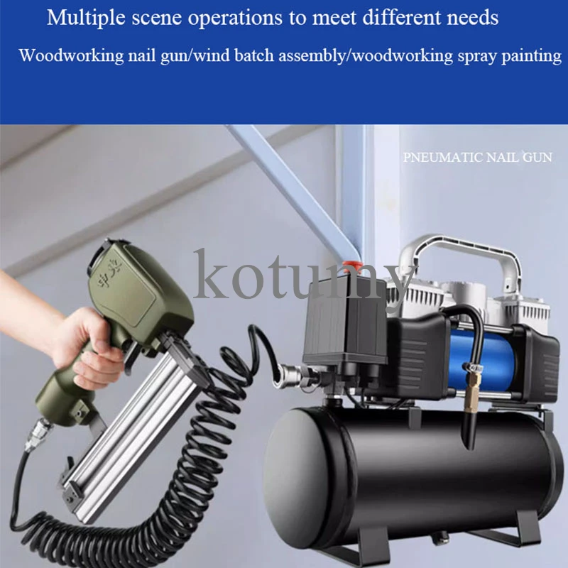 12V 220V 6 L Air Compressor Air Pump Portable Small High-pressure Air Pump Car Air Compressor