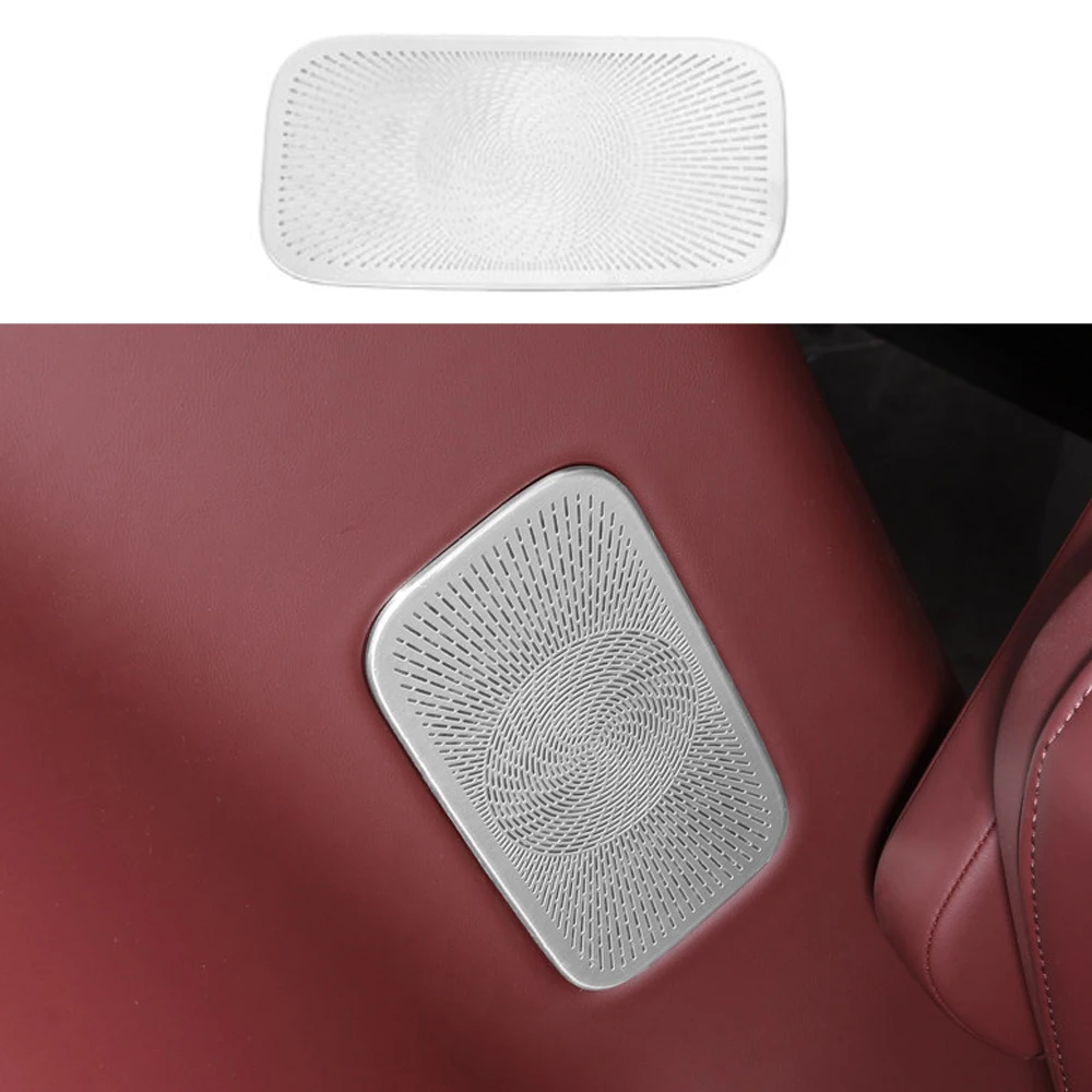 

Защитная накладка из нержавеющей стали на боковой воздуховод трехрядного сиденья для Lantu Mount Taishan 2025-2026, аксессуары для интерьера