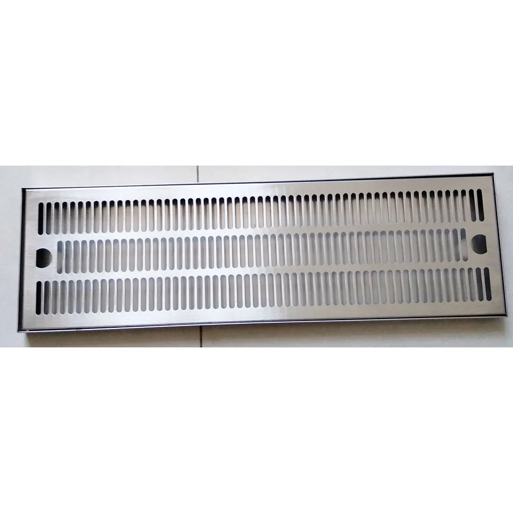 2021 hot sell beer bar drip tray, popular stainless steel beer pan, bar counter accessories