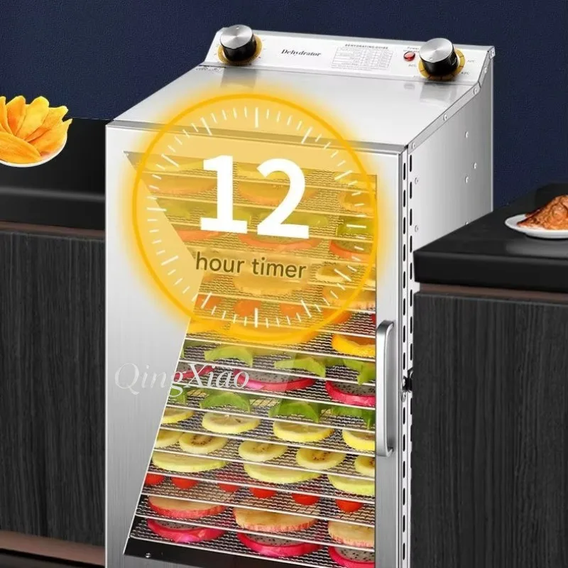 

Mini Household Commercial Food Dehydrator Multifunctional Air Dryer For Fruit Vegetable Jerky Snack Pet Treats Drying Machine