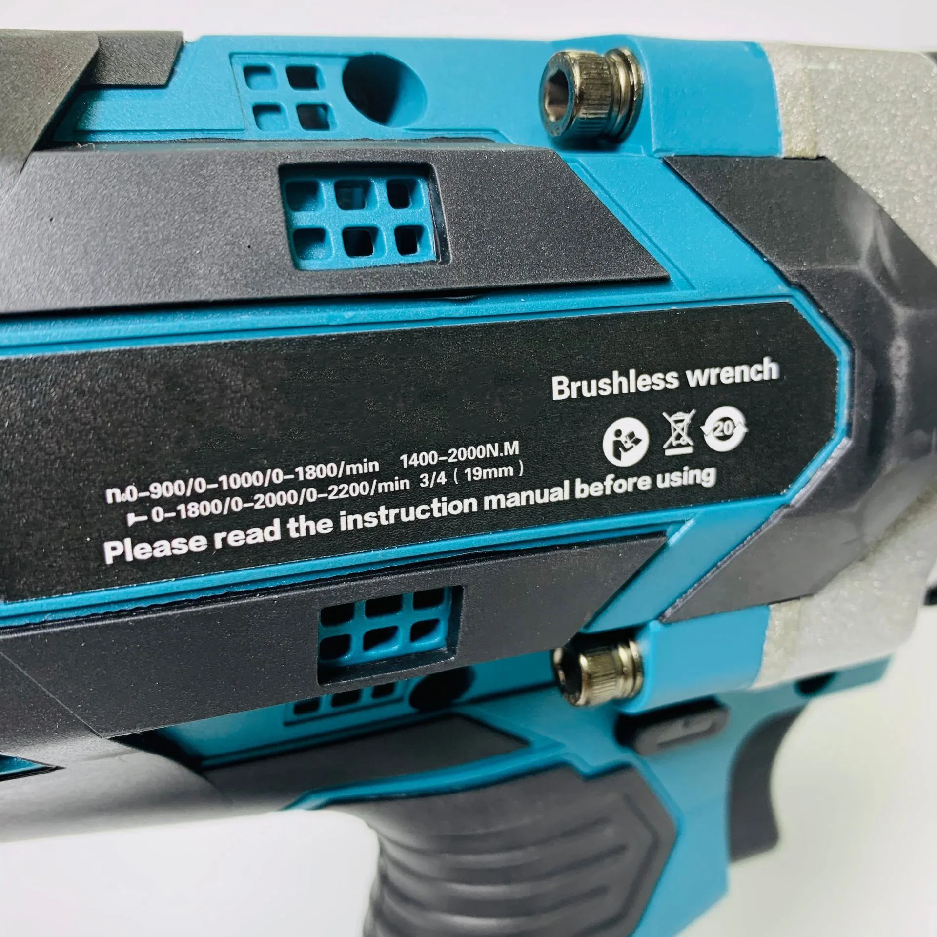 High Power Rechargeable Brushless Lithium Electric Impact Wrench 3/4