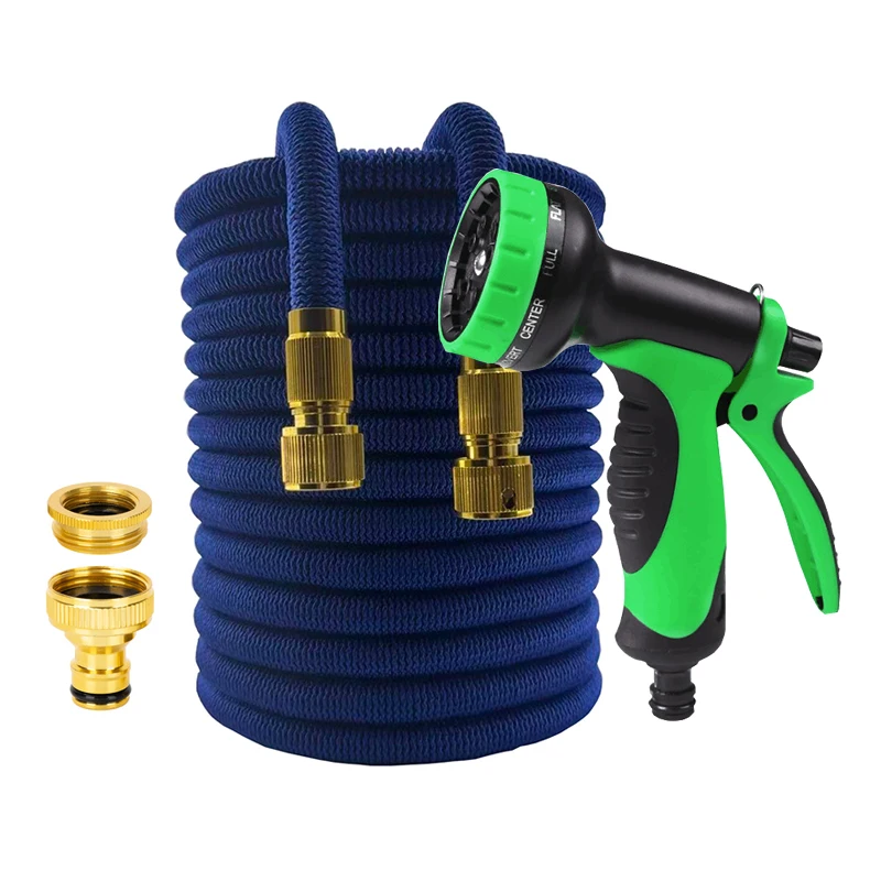 

Expandable Garden Hose Pipe Flexible Extensible Water Hose with Water Gun Magic Water Pipes for Garden Farm Irrigation Car Wash