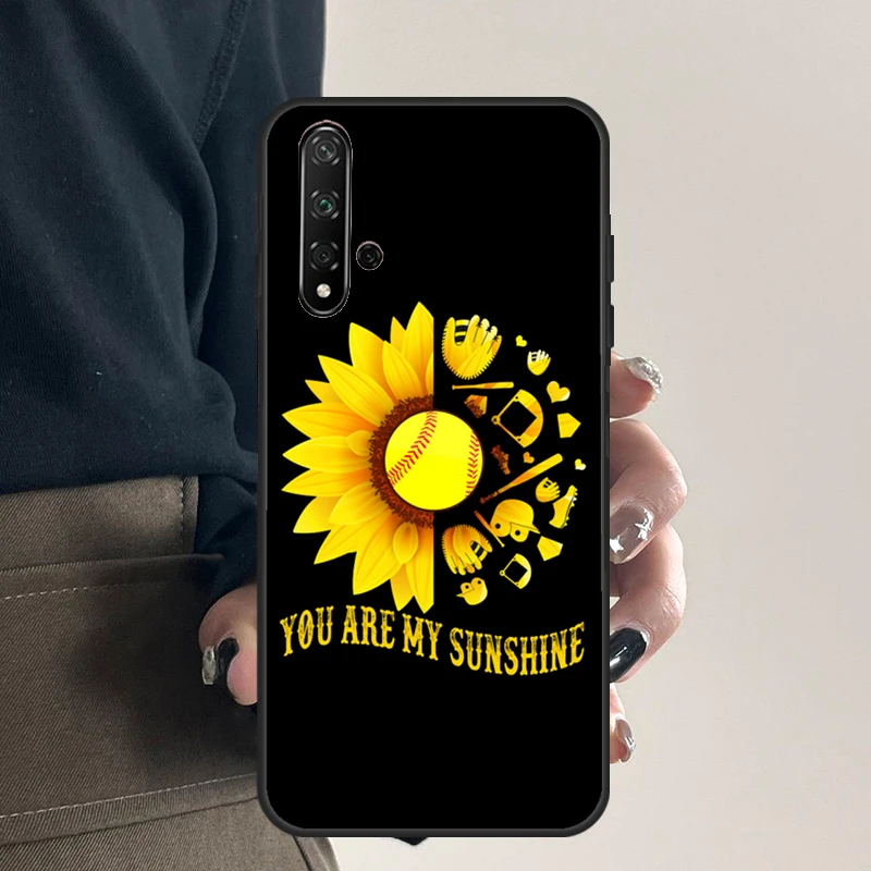 Coque tournesol You Are My Médiateur light, étui pour Huawei Mate 60 Pro P60 P40 P30 P20 Lite Nova 5T 3i 8i 11i 9 10 SE Y60 Y61 Y70 Y90