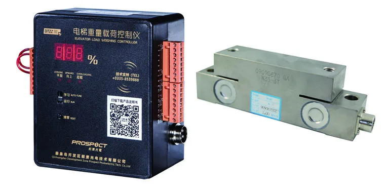 DK100 Elevator Load Weighing Controller Overload Alarm Sensors Load Cell Switch Weight Detector Rope Head Plate