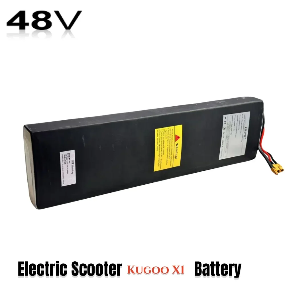 13S5P, 48V, 15000mAh, 1000W accu scooterbatterij Kugoo X1 JOYOR F5S, C5, X5S, krachtige batterij met MBS