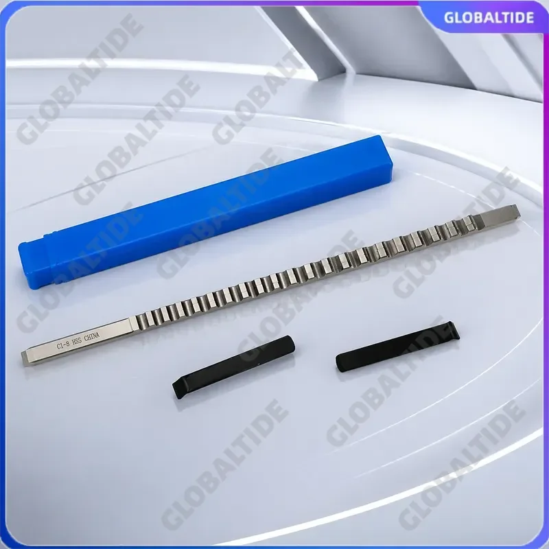 1PC Push Type Keyway Broaches HSS Keyway Tools for CNC Machine Tool High Speed Steel HSS Keyway Puller
