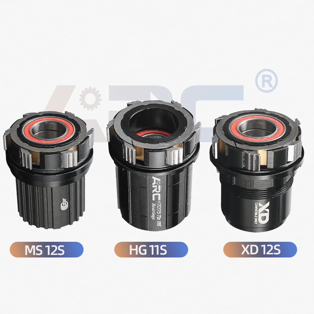 محور الدراجة الجبلية القوسية ، فرامل قرصية ، محور محمل NBK مع HG MS Sram XD ، 32 فتحة ، K7 ، 12 سرعة ، 6 عجلات ، 3 أسنان ، نقرات ، MT009 ، MT009 #5