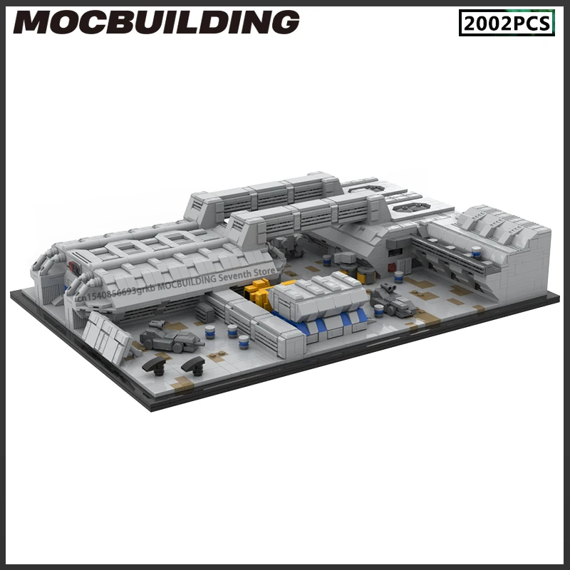 MOC Building Blocks UCS Space Movie Series Scene Hope Diorama DIY Assembly Bricks Creative Toys Collection Display Xmas Gifits