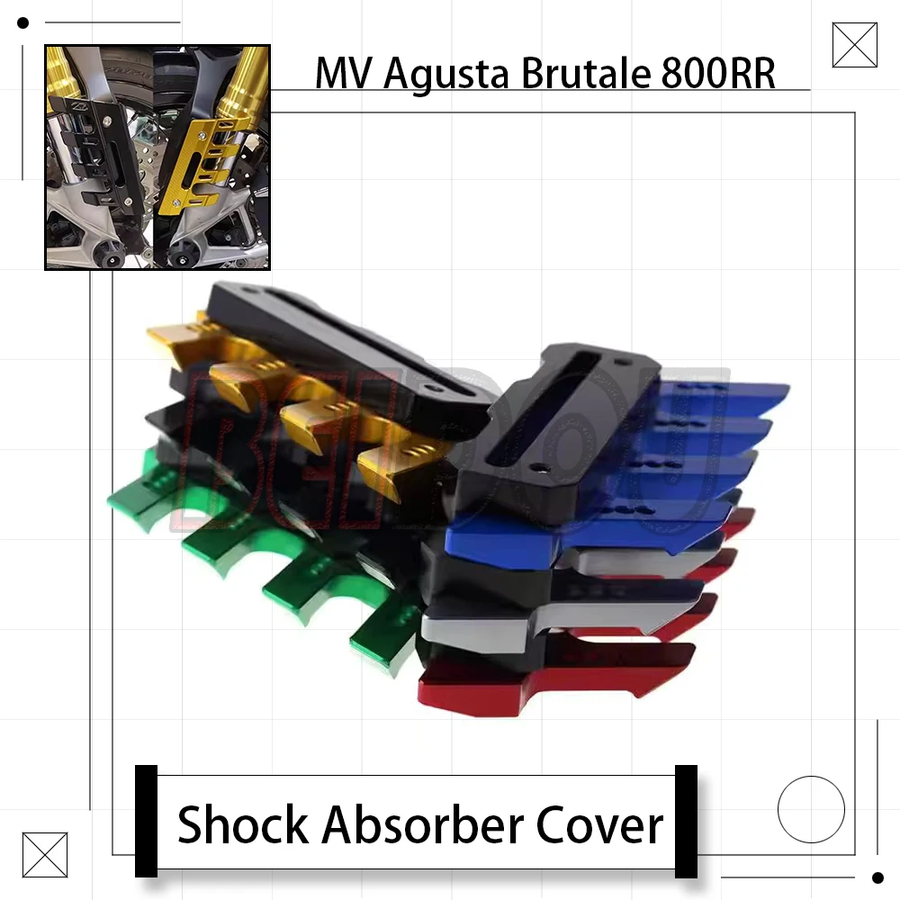 

For MV Agusta Brutale 800 800RR 800 RR Motorcycle Shock-absorbing And Anti-fall Front Wheel Side Cover Shock-absorbing Cover