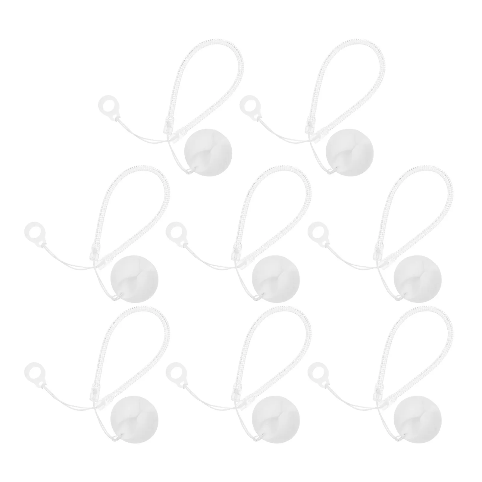 

8Pcs Stylus Pen Holder String Retractable Spring Cord with Adhesive Base Anti-Lose Touch Pen Tether for Office Classroom Tablet