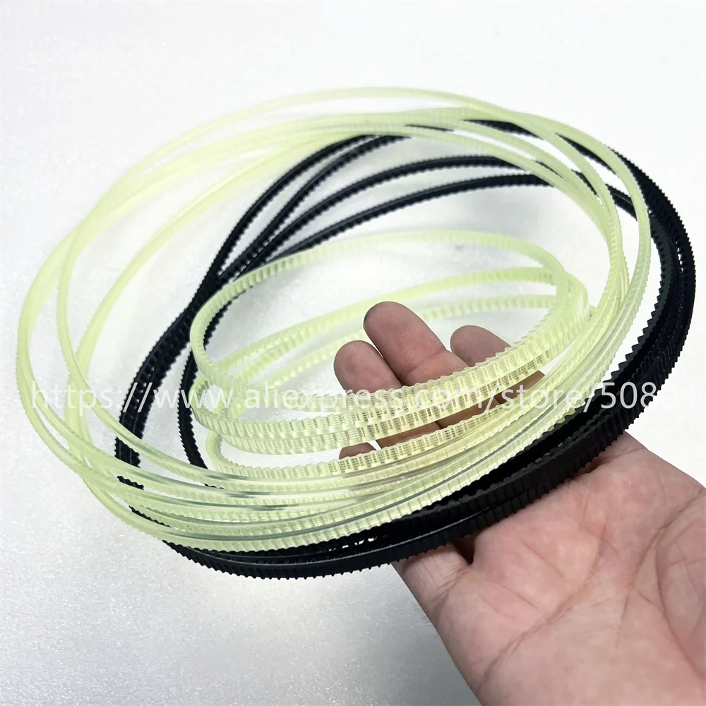 

Зубной ремень по периметру 410/420/428/598/600/672/678 мм непрерывный ленточный уплотнитель зубчатый ремень, небольшой прозрачный ремень, цена 10 шт.