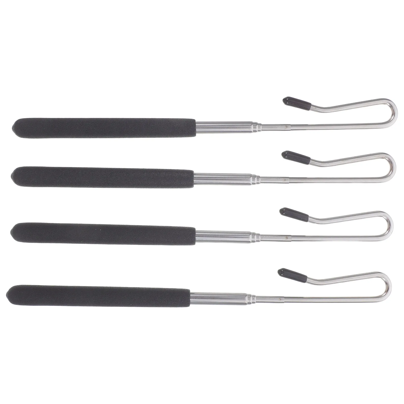 

4pcs Extendable Metal Puppet Hand Control Rods Adjustable Wooden Puppet Arm Manipulation Sticks for Stage Performances Adjustme