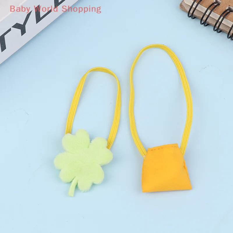 미니 인형 모자, 인형의 집 미니어처 10cm 인형 색상 매칭 모자, 귀여운 가방 인형 액세서리, 어린이 여자아이 장난감