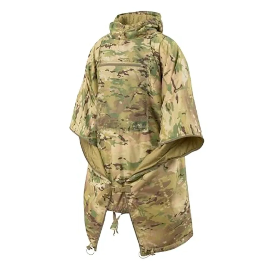 

Военное пончо Helikon-Tex Swagman Roll - многофункциональное пончо и аварийное пончо - снаряжение для выживания - одеяло-куртка и куртка-жакет