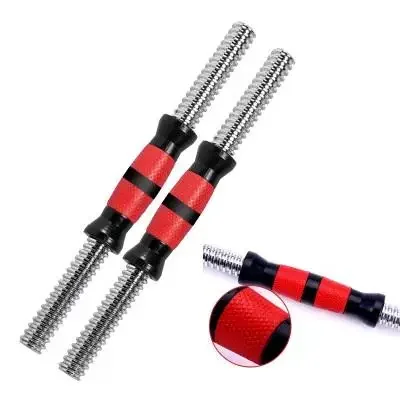 New Product Wholesale Manufacturer High Quality Threaded Dumbbell Bar Fitness Equipment Weightlifting Barbell Dumbbell Bar Set