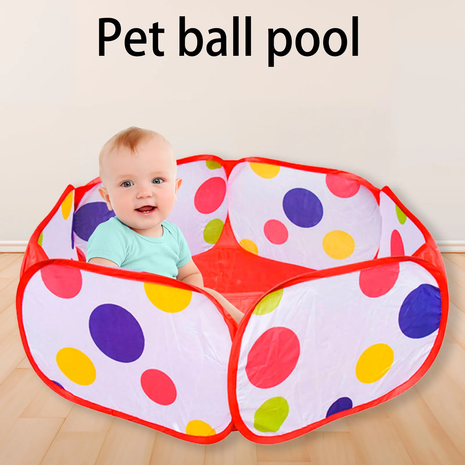 الأطفال داخلي كرة المحيط بركة ستة جوانب سياج لعبة المنزل طوي الطفل المحمولة خيمة لعبة بركة موجة بركة الذكور والإناث #1