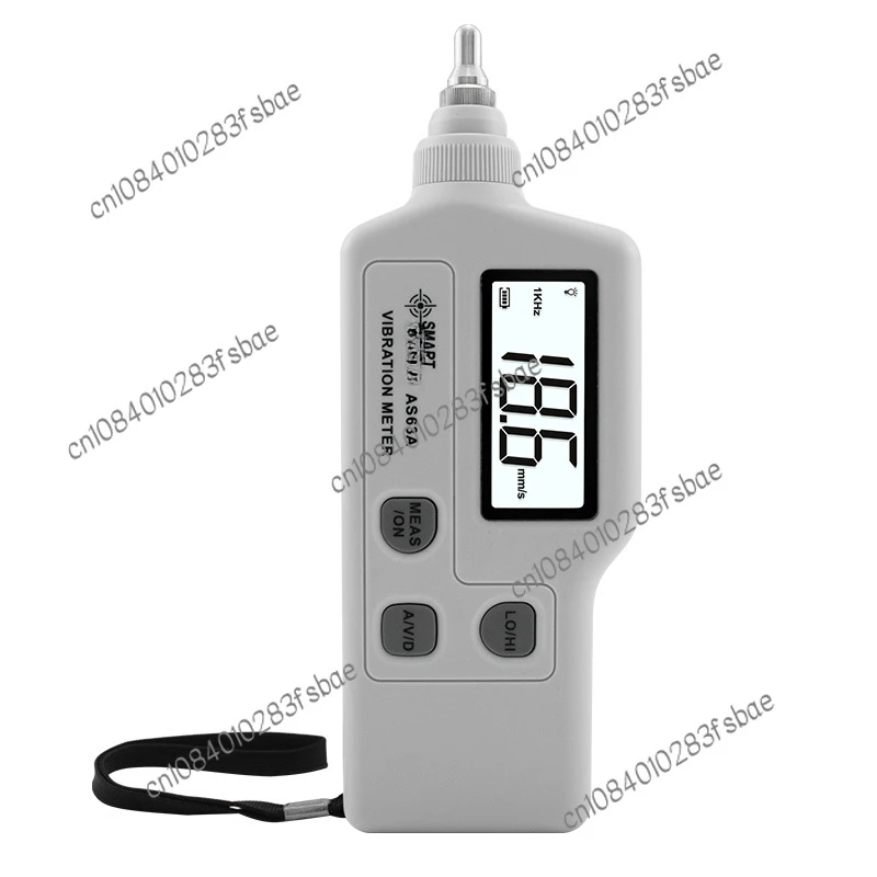 As63a High-Precision Handheld Vibration Measurer Portable Digital Display Motor Fault Detection Vibrograph