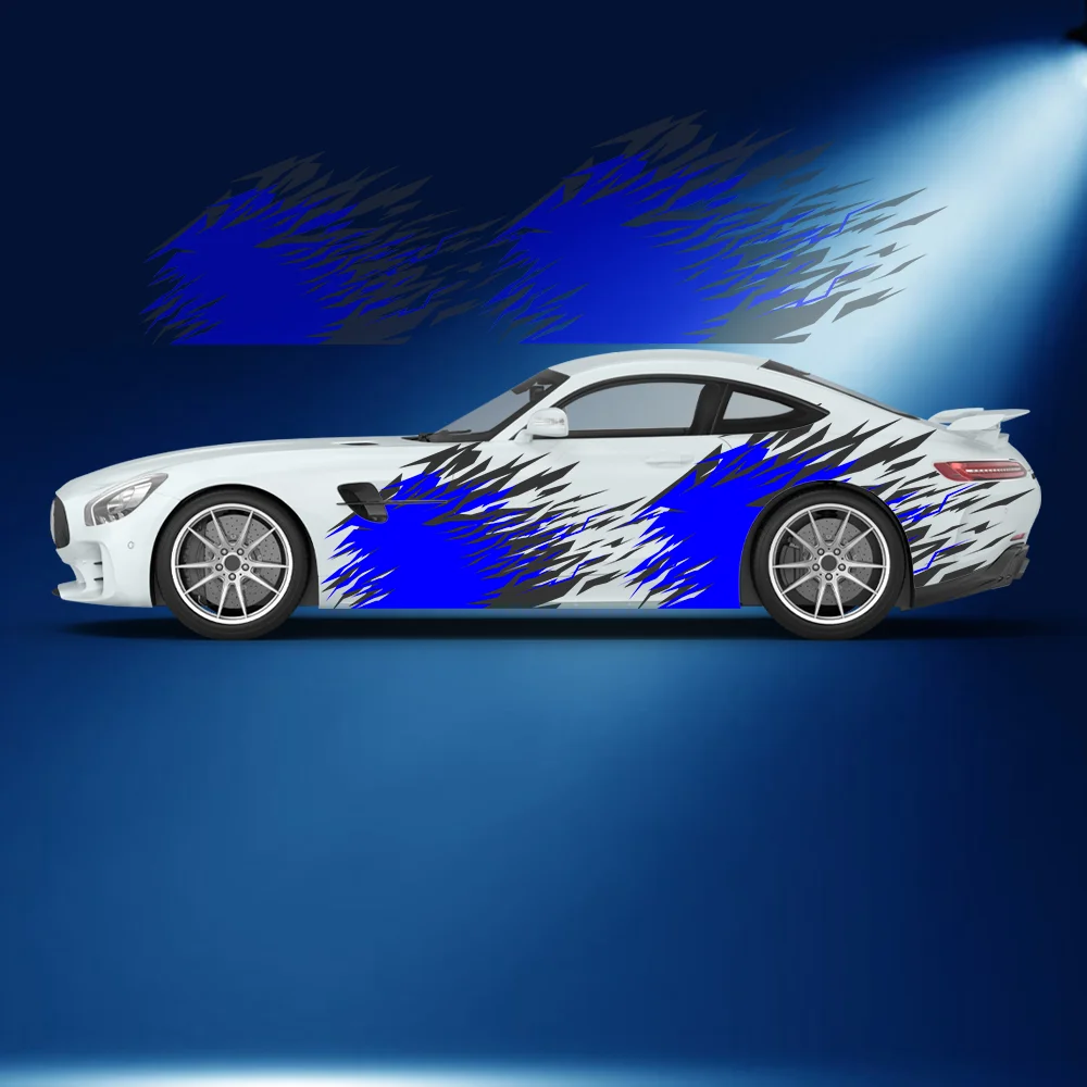 

Irregular Colorful Splashing Car Vinyl Wraps Decal Self-adhesive PVC Sticker Suitable for Trucks SUV Decor Auto Accessories Gift