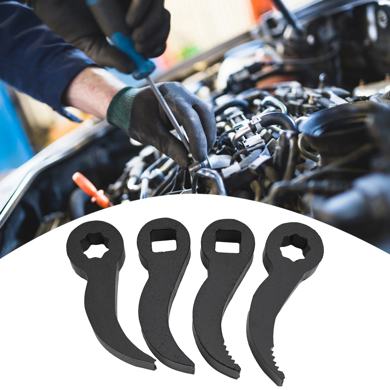 

Легкие переходные головки для ловли из 4 предметов с компактной портативностью. Идеальное дополнение к набором инструментов для любителей любого механика или «сделай сам».