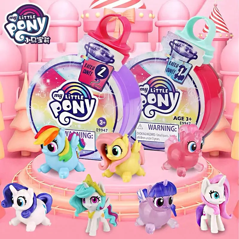 

Hasbro My Little Pony слепая коробка волшебная бутылка друзья Izzy Pipp для девочек милый кавайный подарок на день рождения, Рождество, коллекция украшений