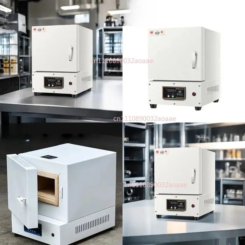 Horno de mufla de vacío Moreshine de alta temperatura para aspersión de cenizas a 1200 grados, con fibra cerámica y control automático PID para laboratorio