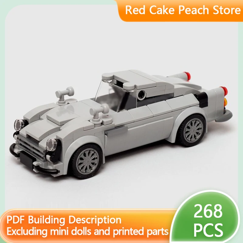 

Speed Racing Car Model MOC Building Bricks Luxury Sports Car Modular Technology Children Holiday Gifts Assemble Toys Suit